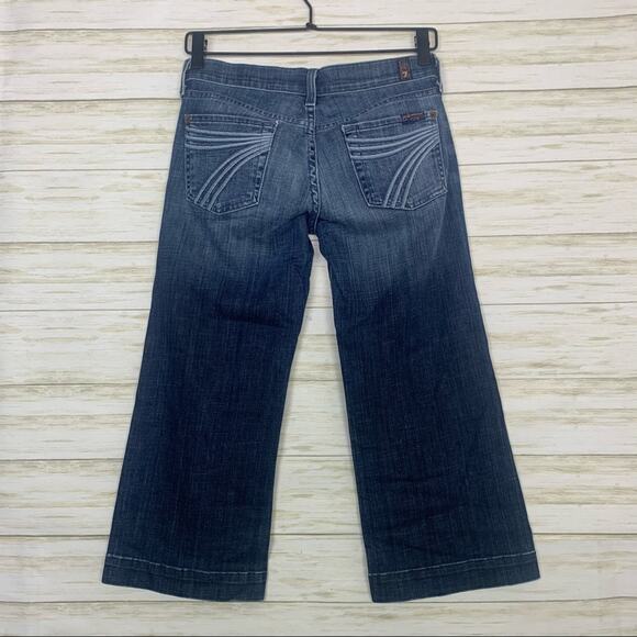 7 for all Mankind Dojo Crop Jeans - Picture 5 of 8